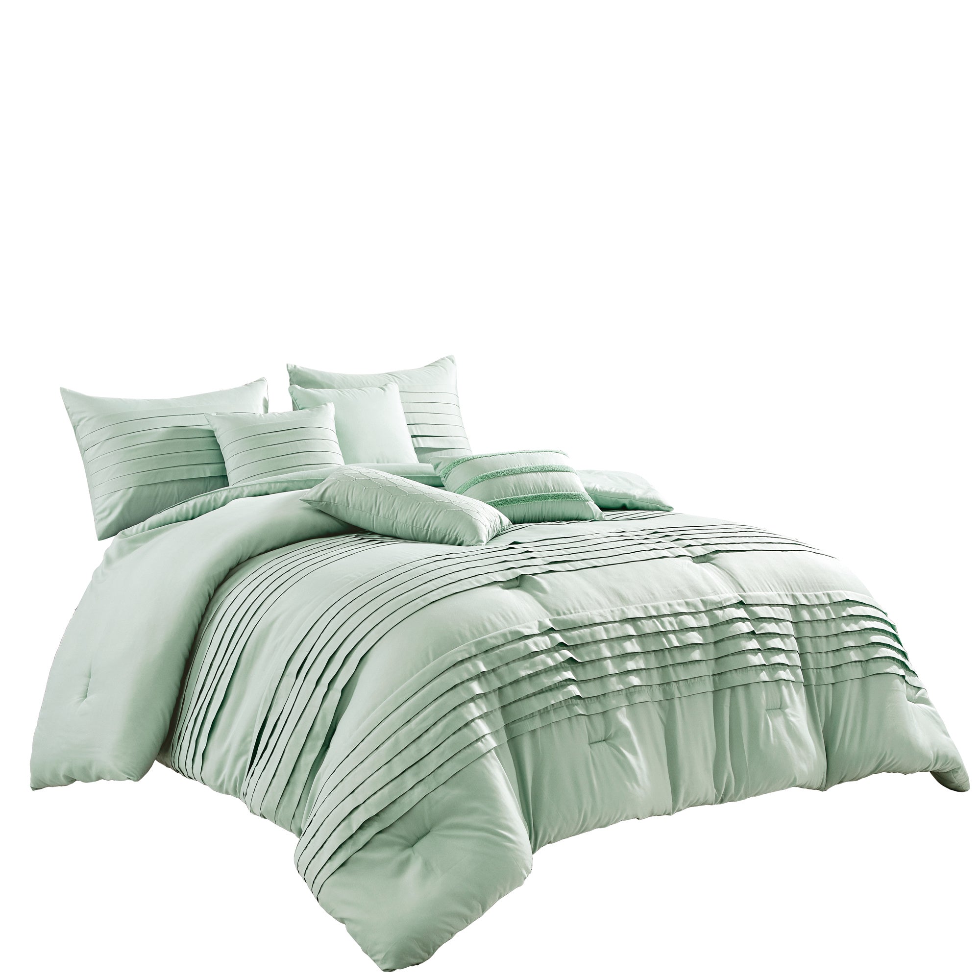 Mint Comforter Set 7PCS - promeedsilk