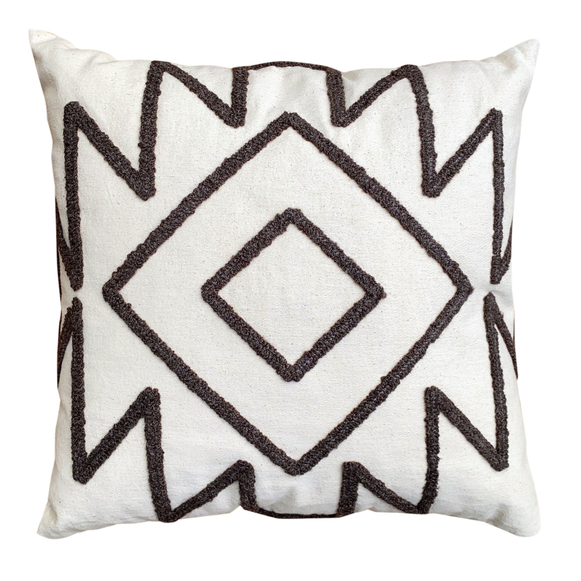 Modern Geometric Aztec Square Throw Pillow Set - 2 PCS - promeedsilk