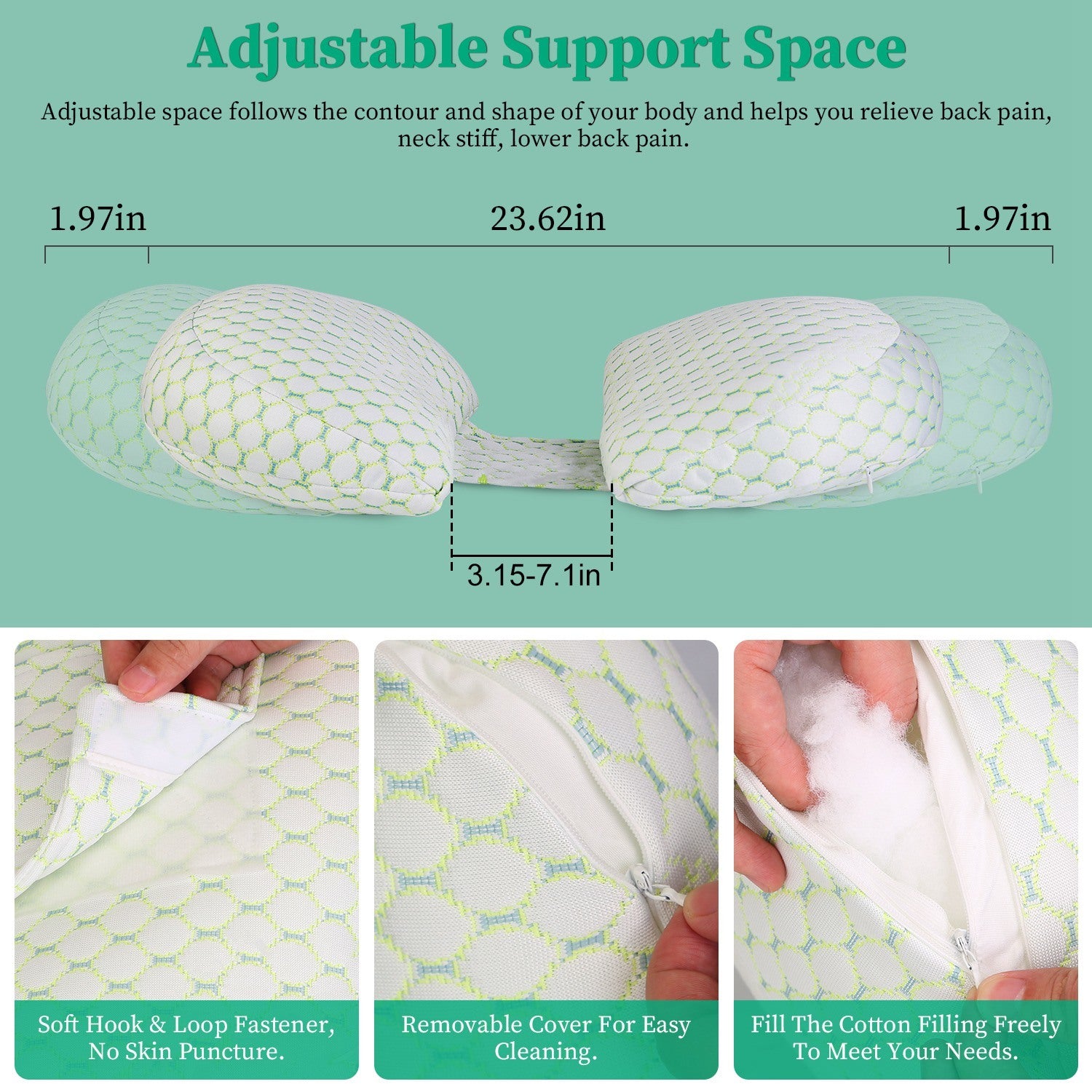 Pregnancy Adjustable Support Maternity Pillow