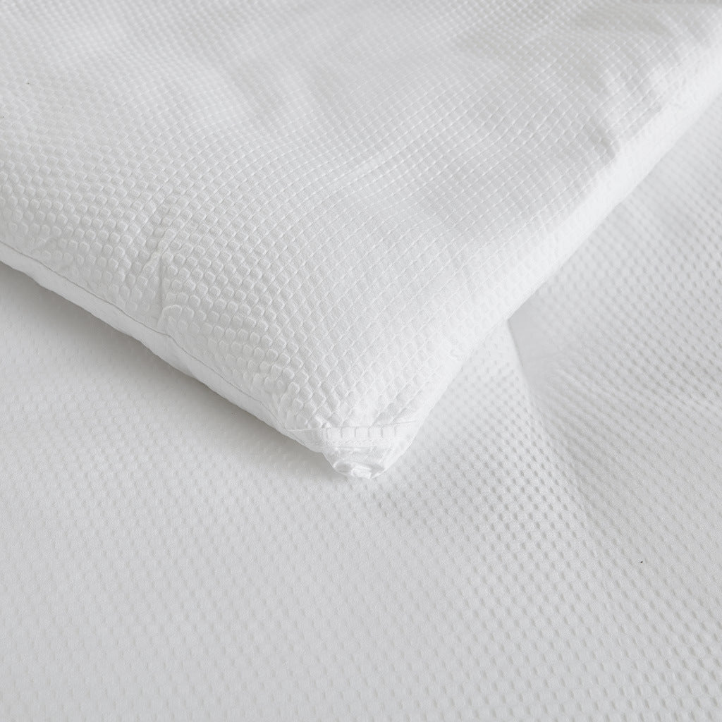 White Oversized Down Alternative Comforter - 104"W x 94"L - promeedsilk