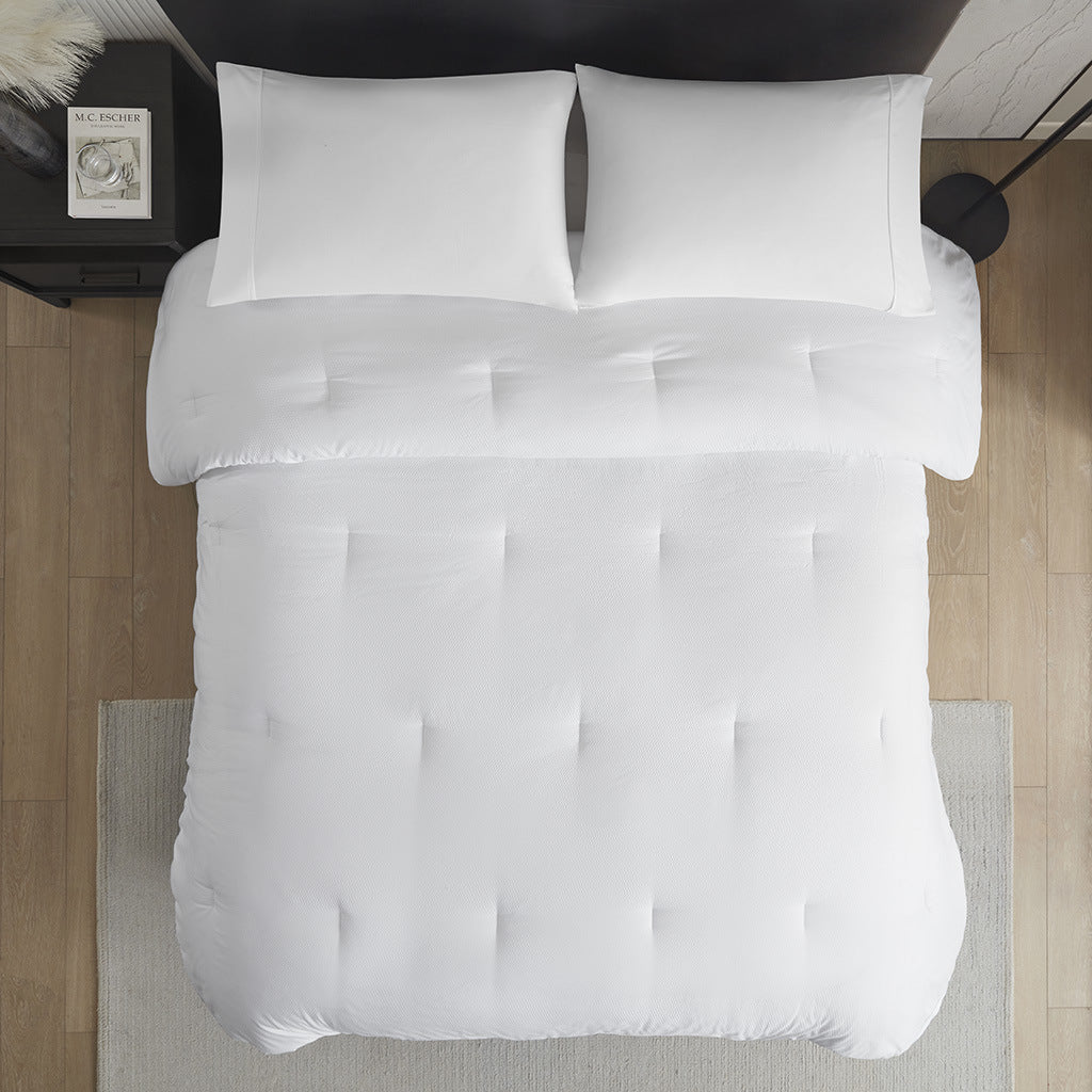White Oversized Down Alternative Comforter - 104"W x 94"L