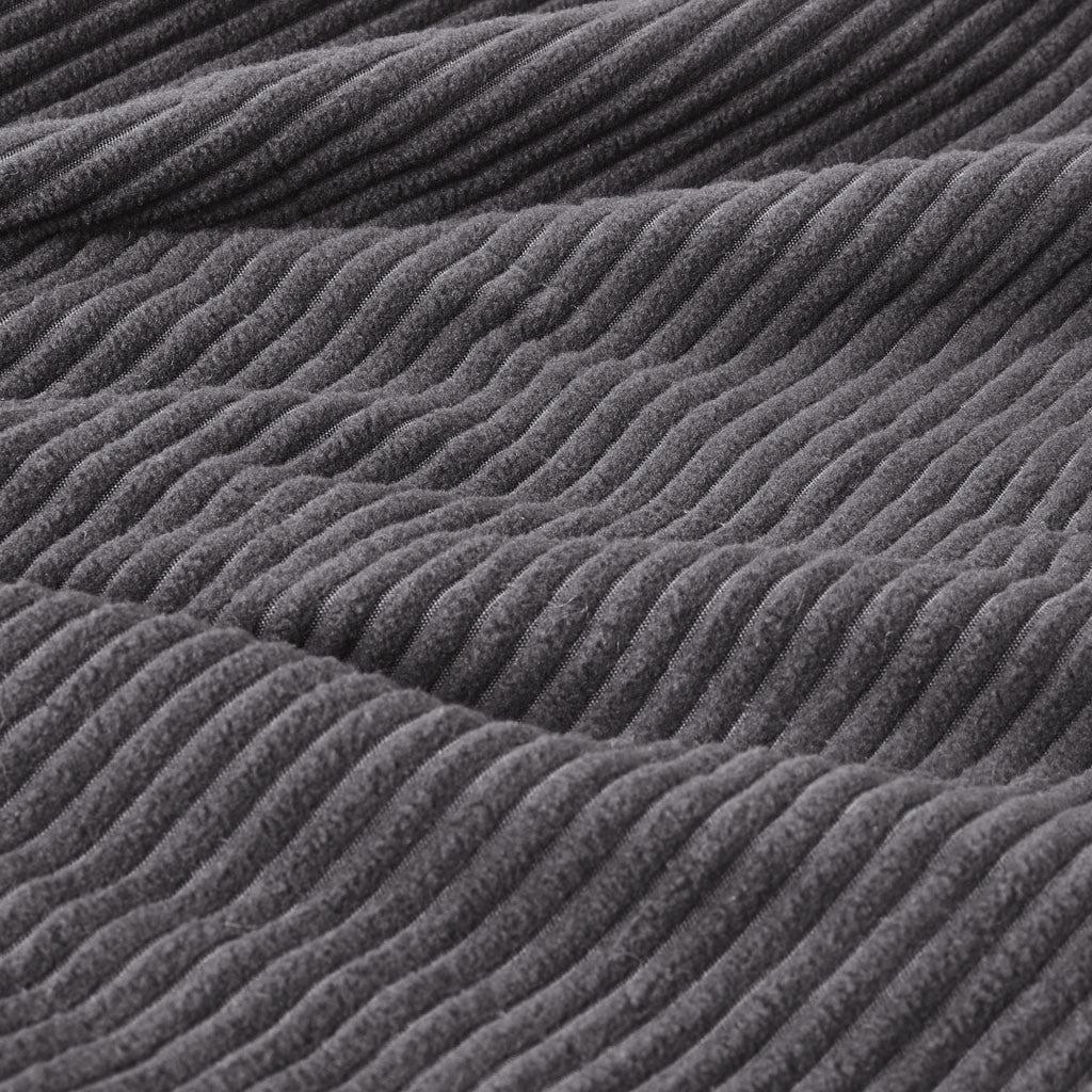 Grey Heated Blanket 80"W x 84"L