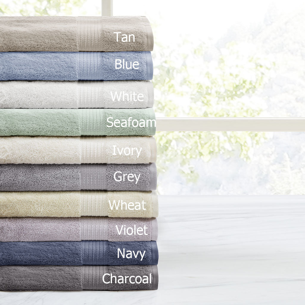 Organic Cotton Towel Set - 6 Pcs - promeedsilk