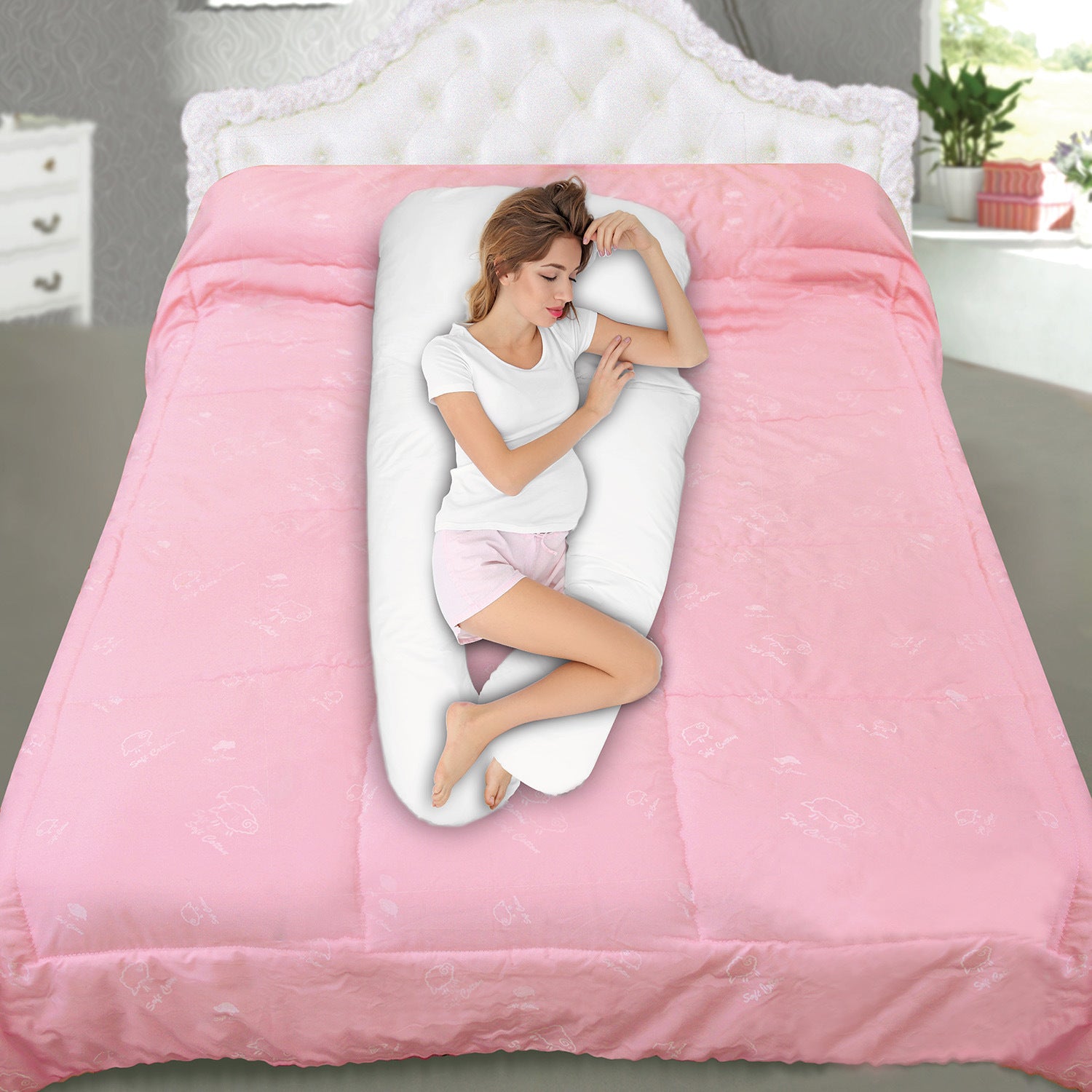 Pregnancy U Shaped Maternity Pillow