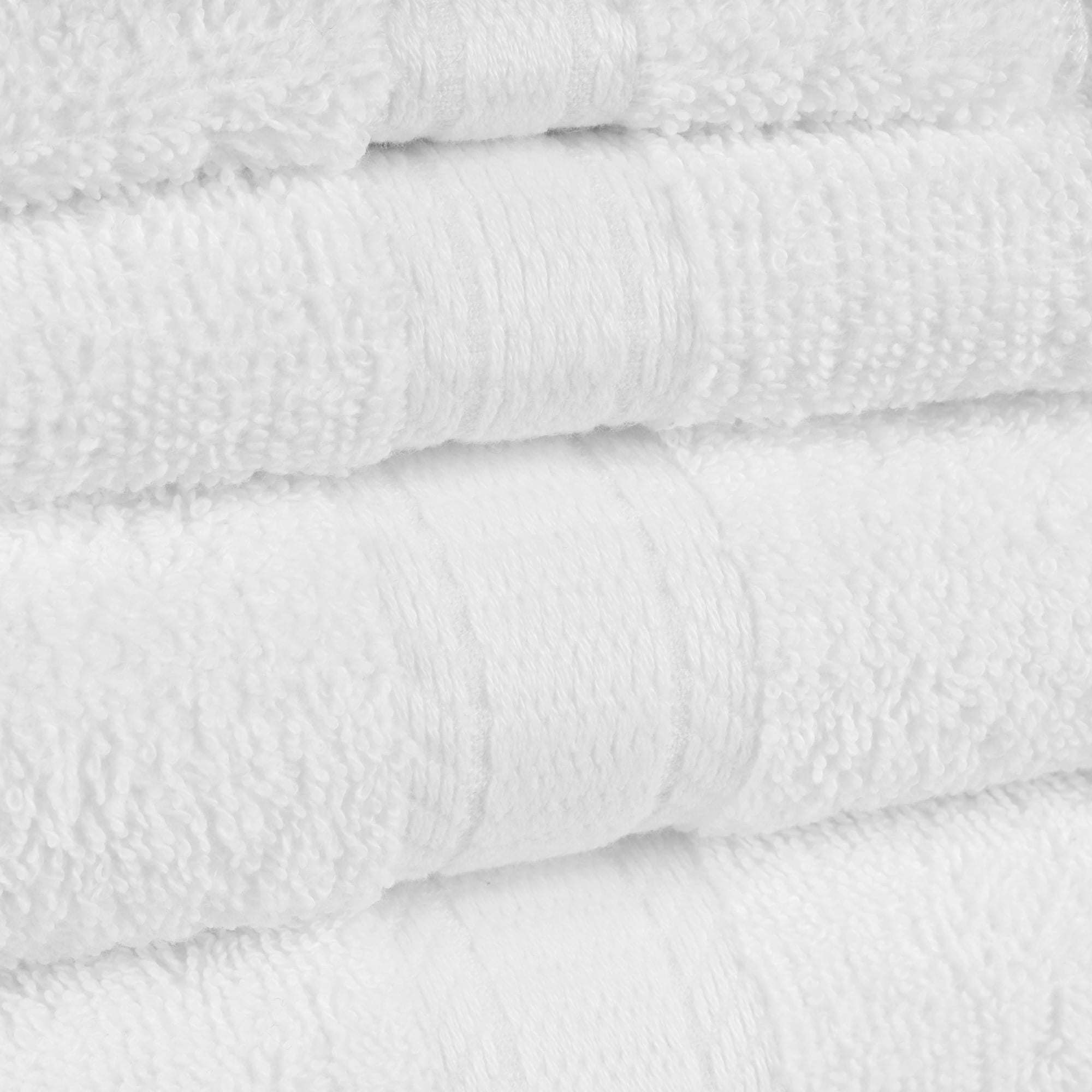 Basic Solid Bath Towel Set - 18 Pcs - promeedsilk