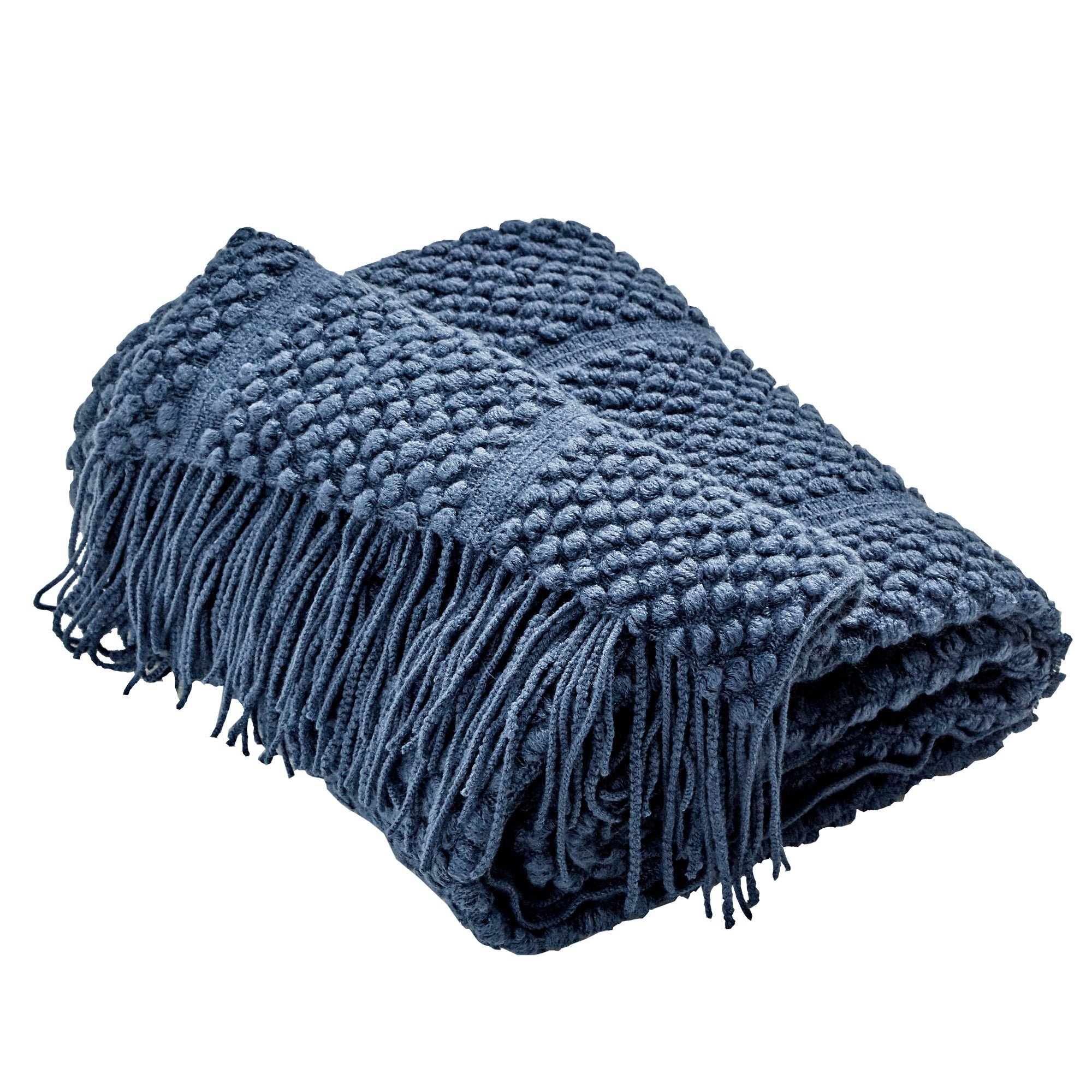 Blue Sofa Throw - 50"W x 60"L - promeedsilk