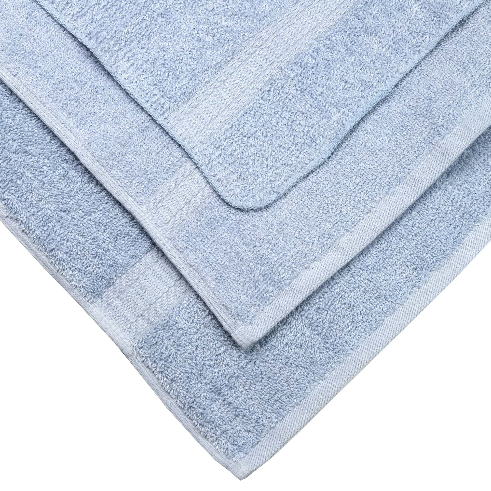 Basic Solid Bath Towel Set - 18 Pcs - promeedsilk