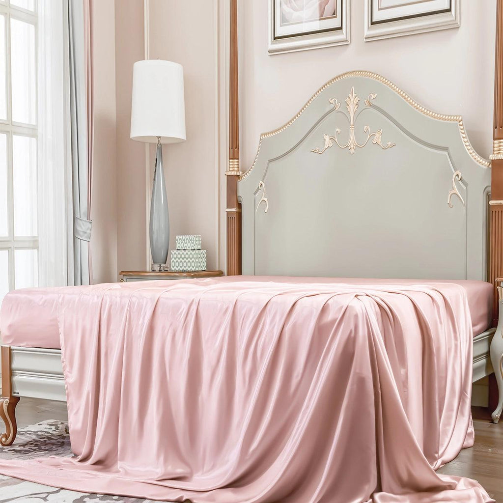 100% Mulberry Silk Bed Sheets Queen - Promeed