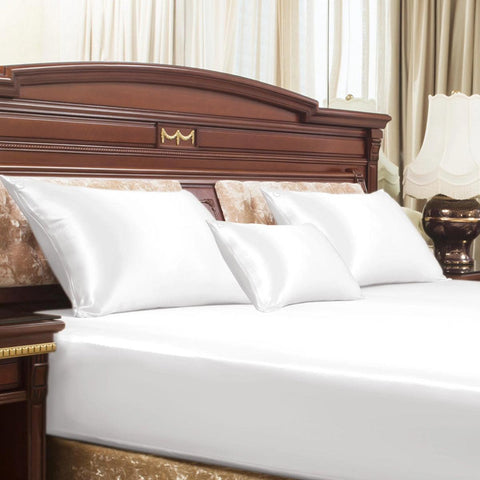22mm 6A Silk Pillowcases With Zipper (3 Pack) - promeedsilk