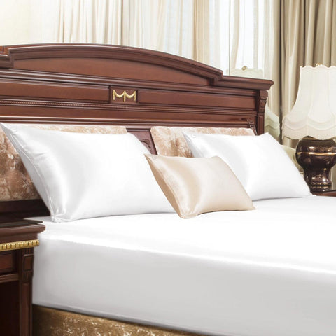 22mm 6A Silk Pillowcases With Zipper (3 Pack) - promeedsilk